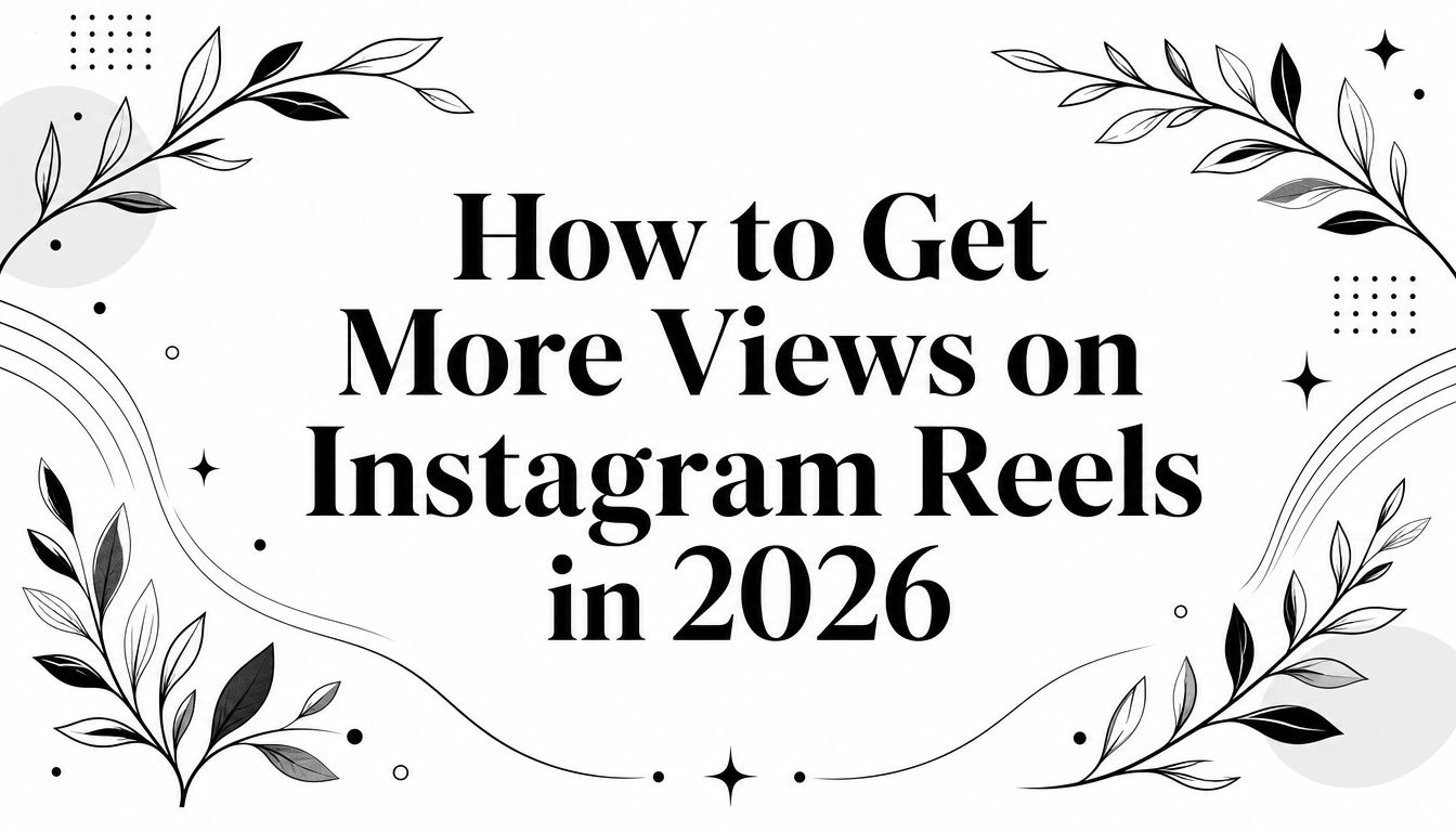 How to Get More Views on Instagram Reels in 2026