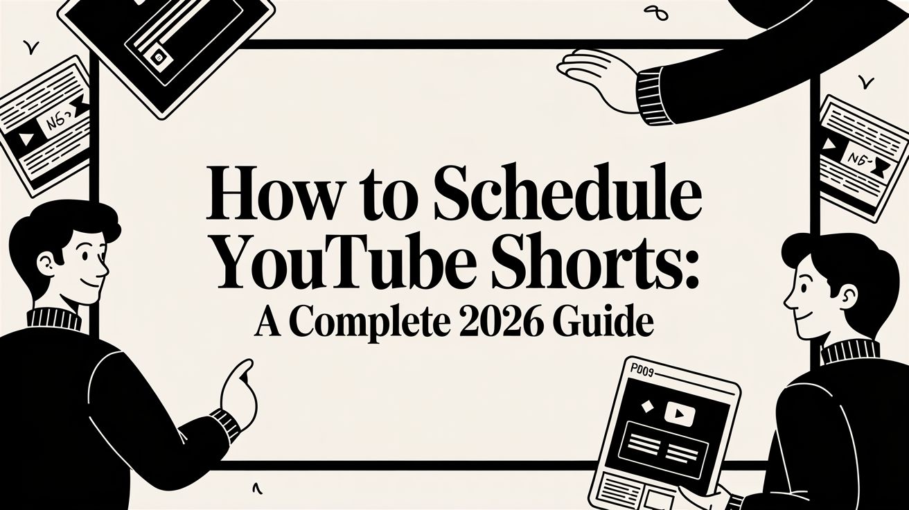 How to Schedule YouTube Shorts: A Complete 2026 Guide