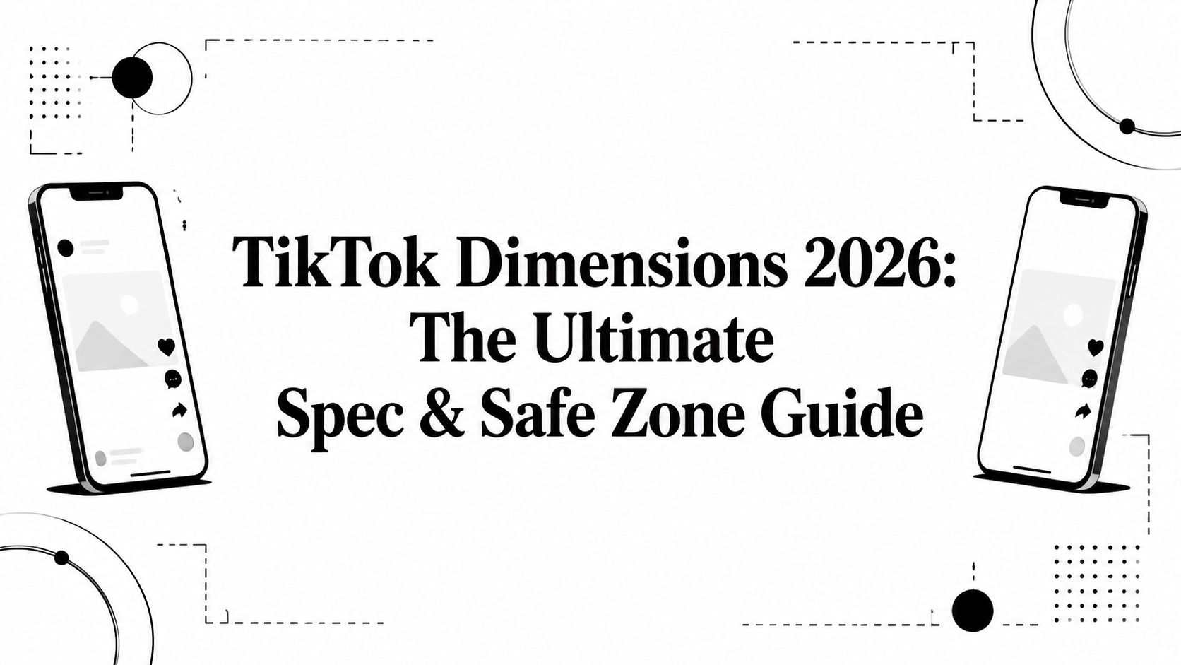 TikTok Dimensions 2026: The Ultimate Spec & Safe Zone Guide