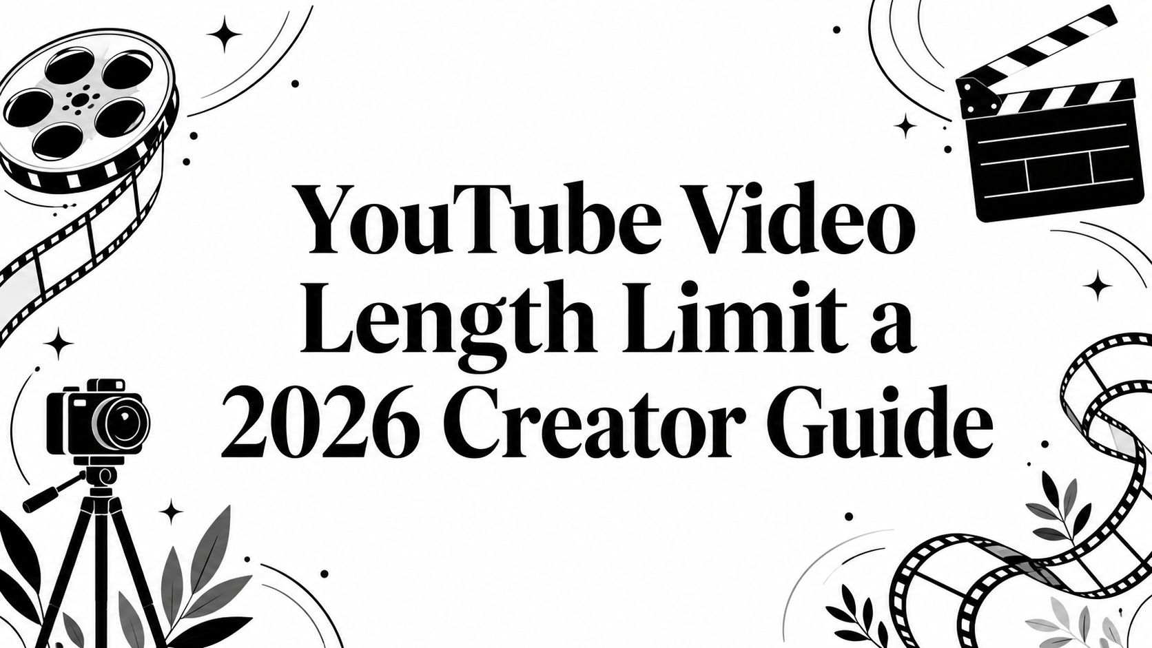 YouTube Video Length Limit a 2026 Creator Guide