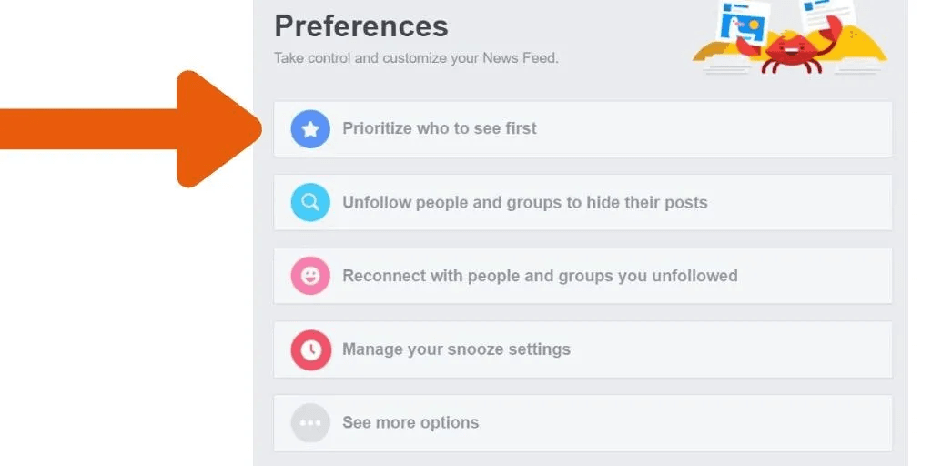 2. Customizing Your Feed