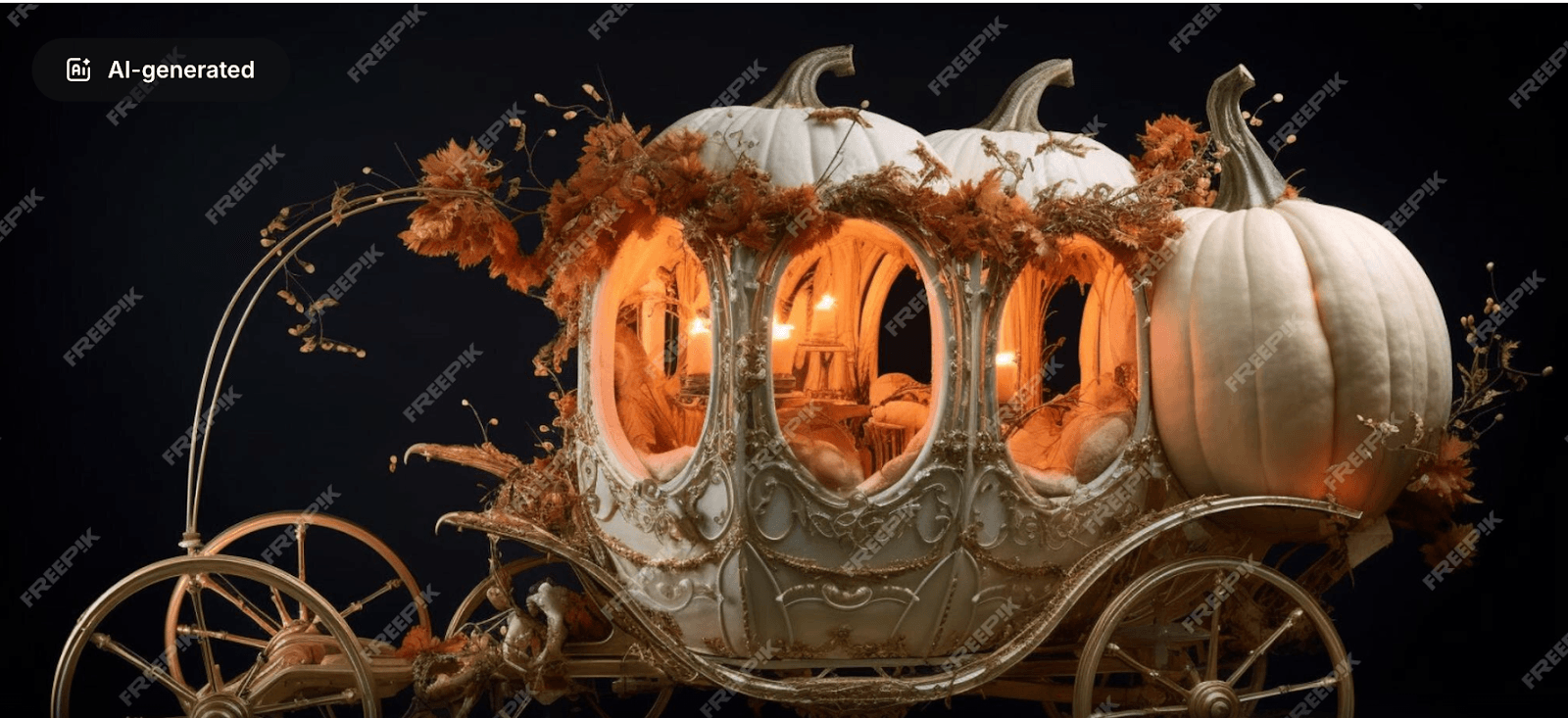 12. Enchanted Pumpkin Carriage