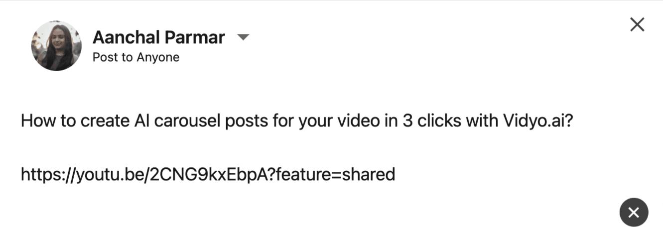 How to Share YouTube Videos on LinkedIn