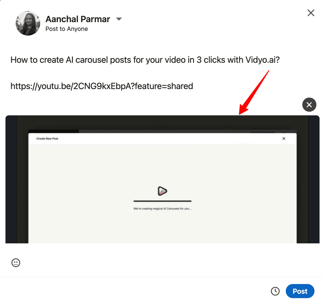 How to Share YouTube Videos on LinkedIn