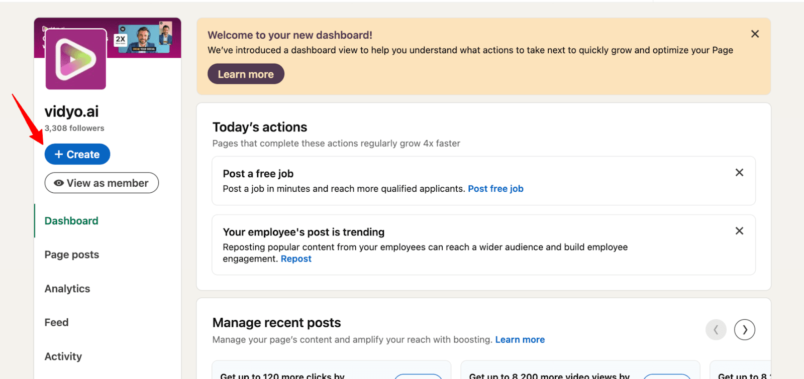 How to Share Videos on Your Company Page