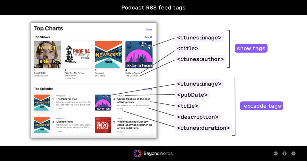 podcast-RSS-feed-show-tags-episode-tags-vidyoai