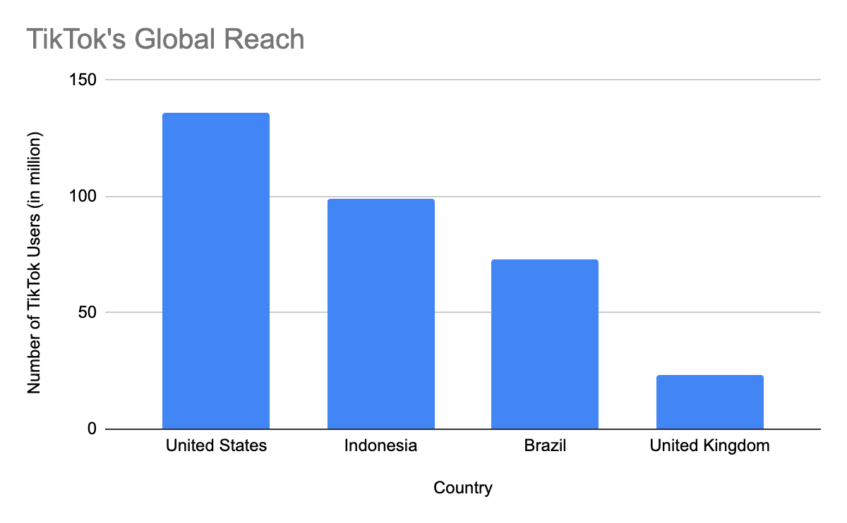 TikTok's Country-Specific Reach