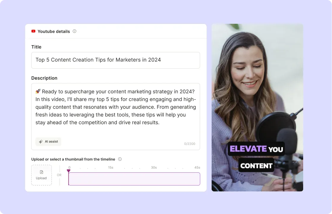 YouTube Post Scheduler