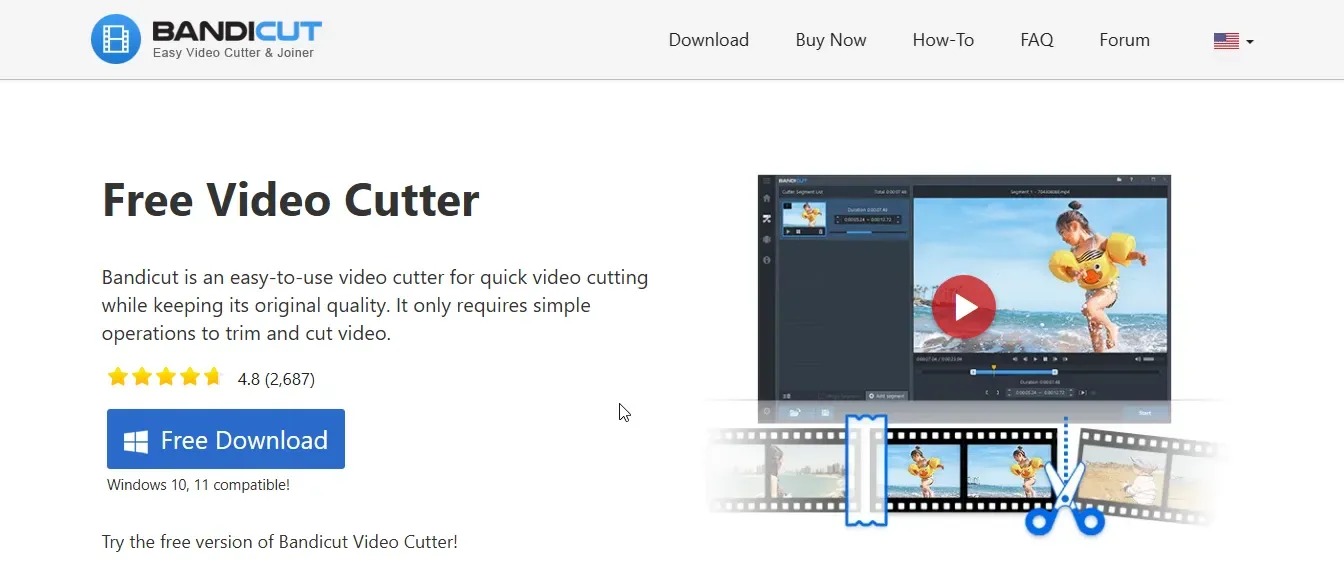 bandicut video cutter tool