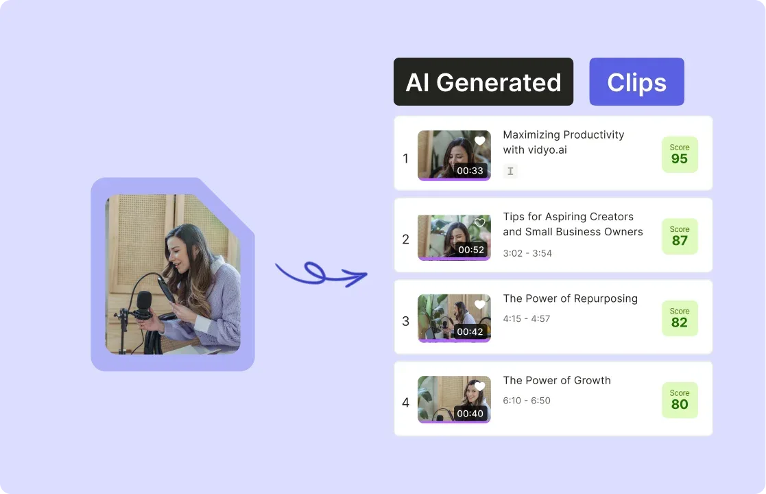 ai clip selection