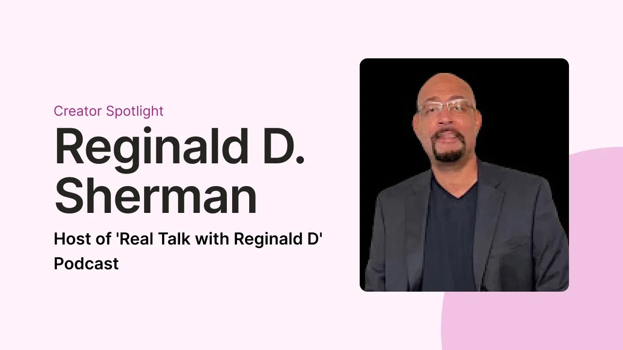 How Real Talk With Reginald D Reached 27.1k Followers with quso.ai