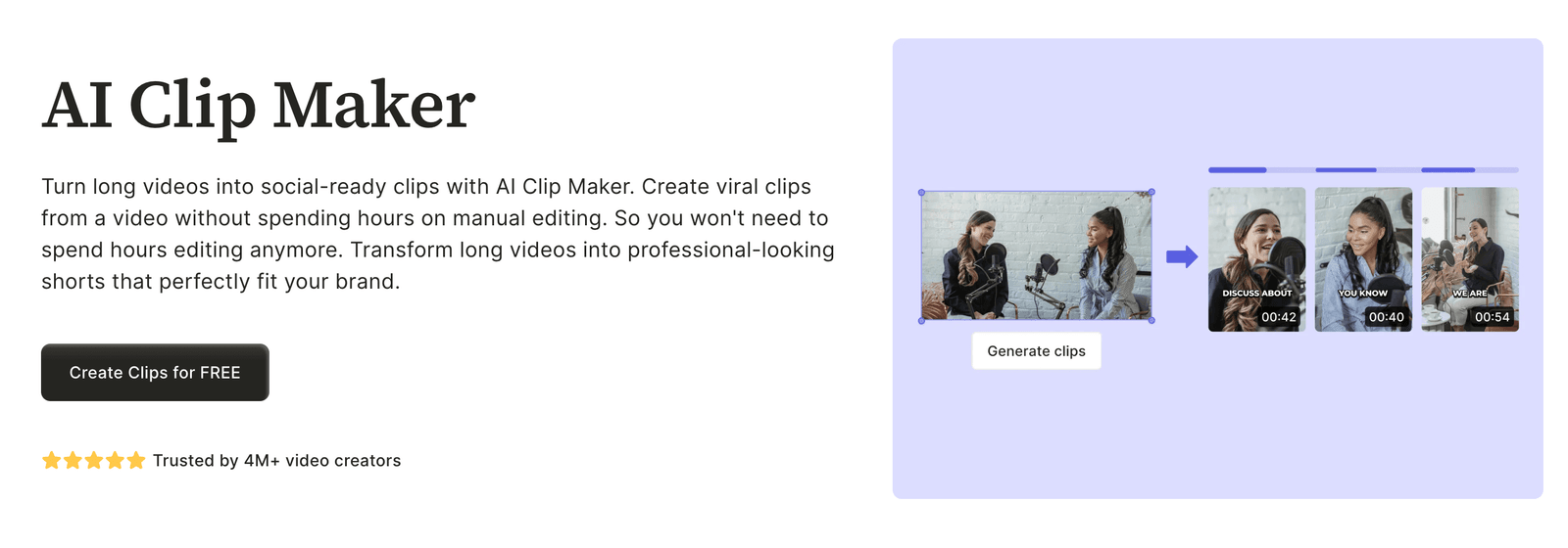 AI Clip maker