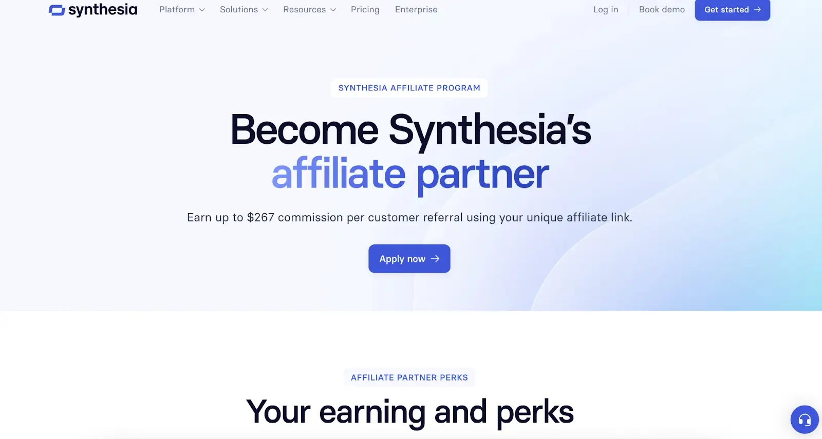 Synthesia affiliate program