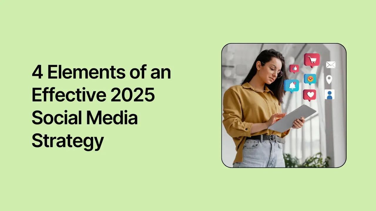 4 Elements of an Effective 2025 Social Media Strategy