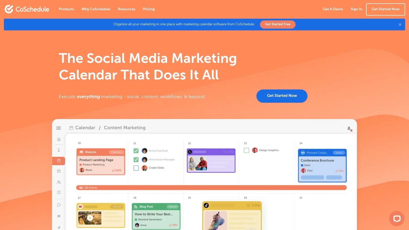 CoSchedule: The Unified Marketing Calendar