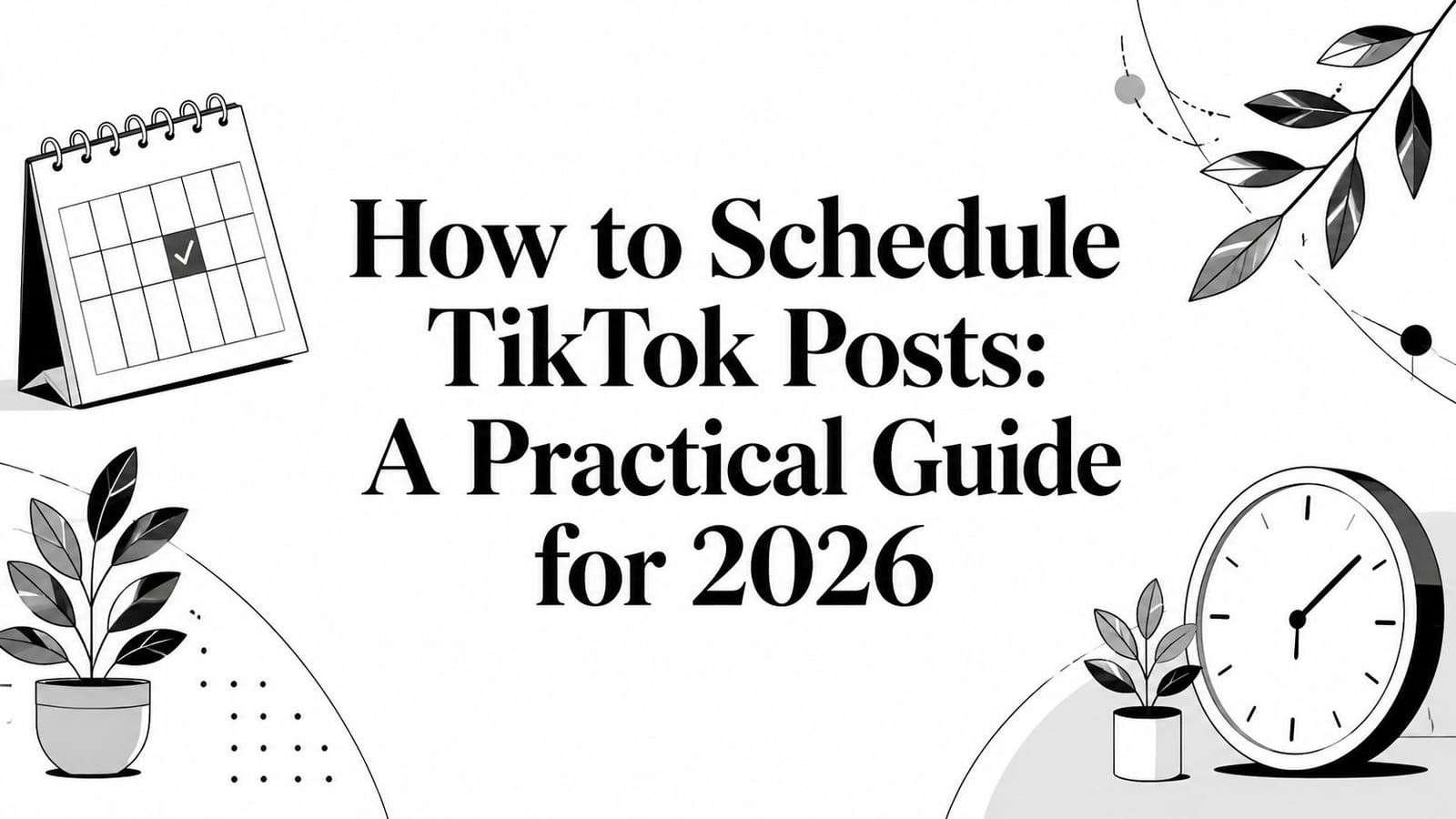 How to Schedule TikTok Posts: A Practical Guide for 2026
