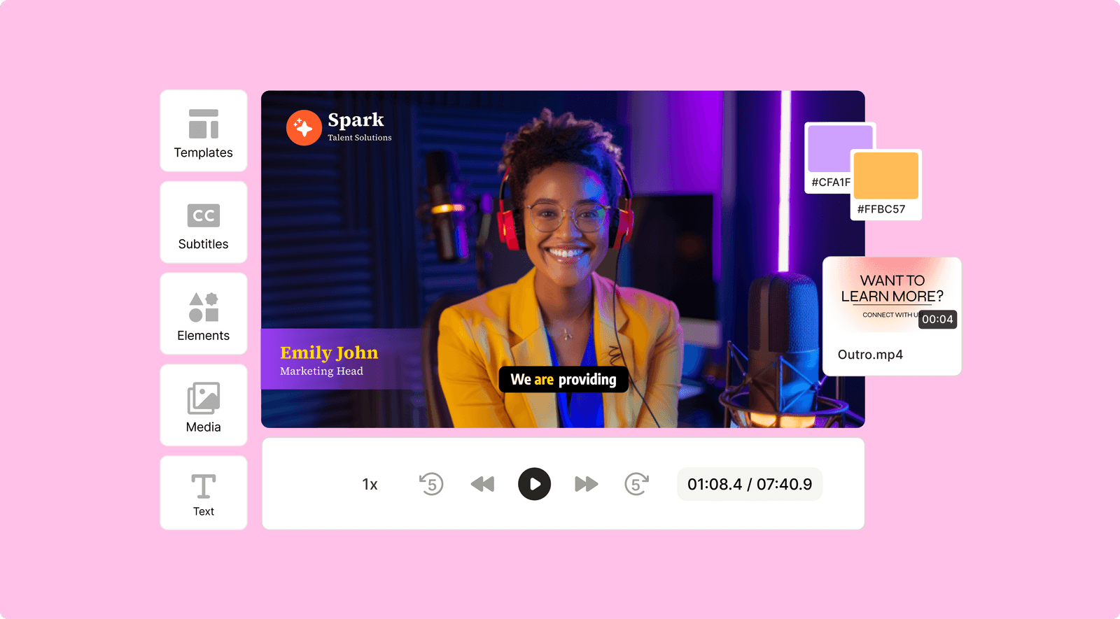 Create On-Brand Videos With quso.ai